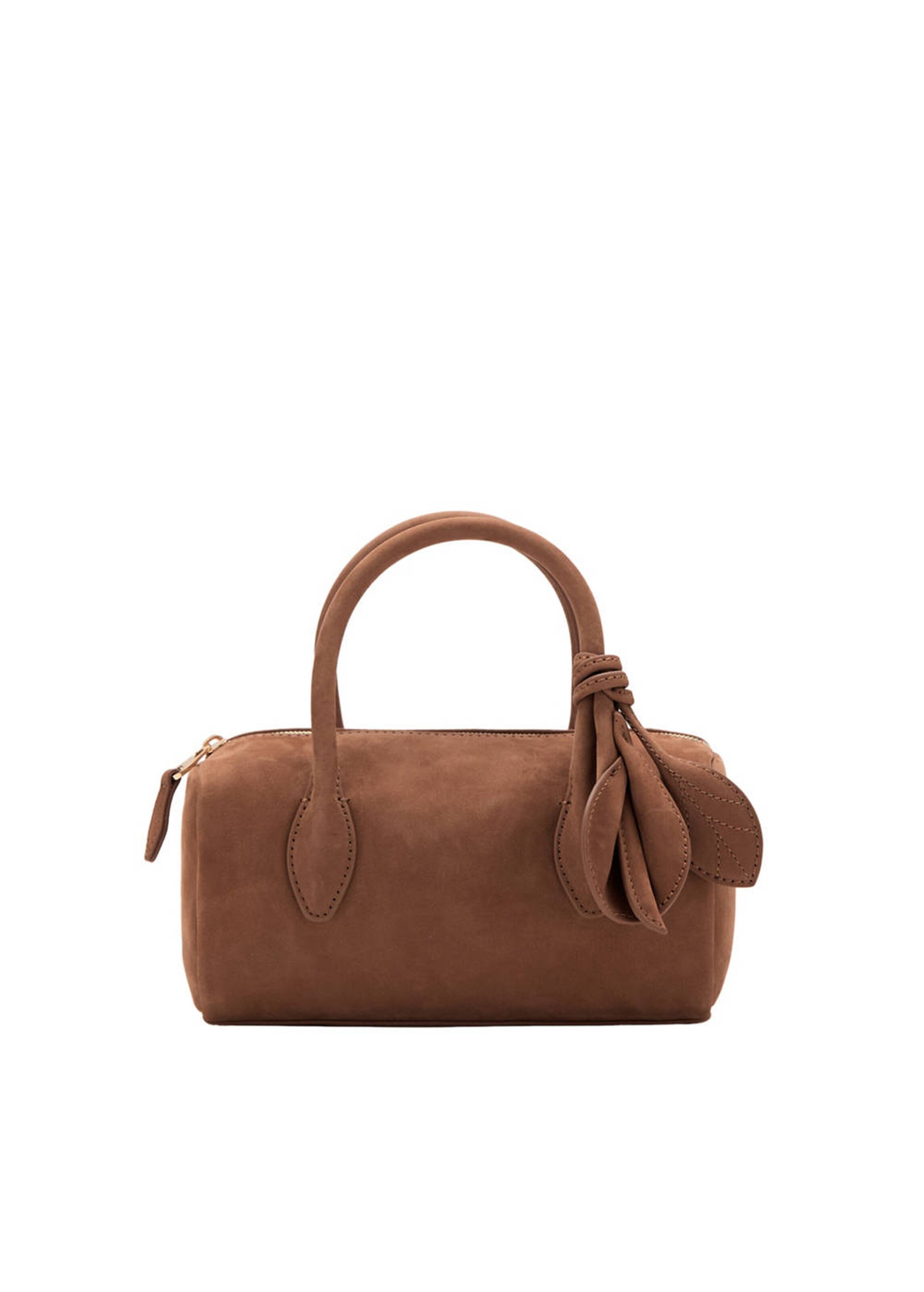 MANGO Handtasche in Braun: Vorderseite
