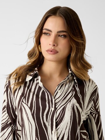 GUESS Bluse in Braun