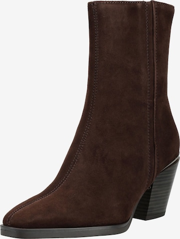 MARCO TOZZI Ankle Boots in Brown: front