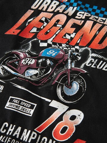 NAME IT - Camiseta 'NKMBANK' en negro