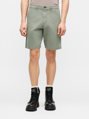 GAP Regularen Hlače 'ESSENTIAL' | zelena barva: sprednja stran