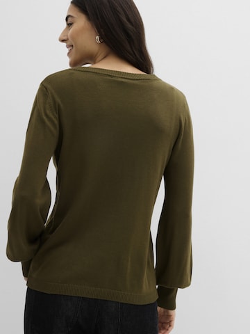Pull-over bonprix en vert