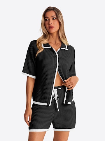 Imily Bela Pükskostüüm, värv must: eest vaates