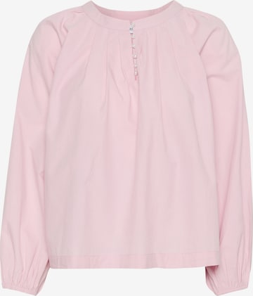 SAINT TROPEZ Bluse 'Ibel' i pink: forside