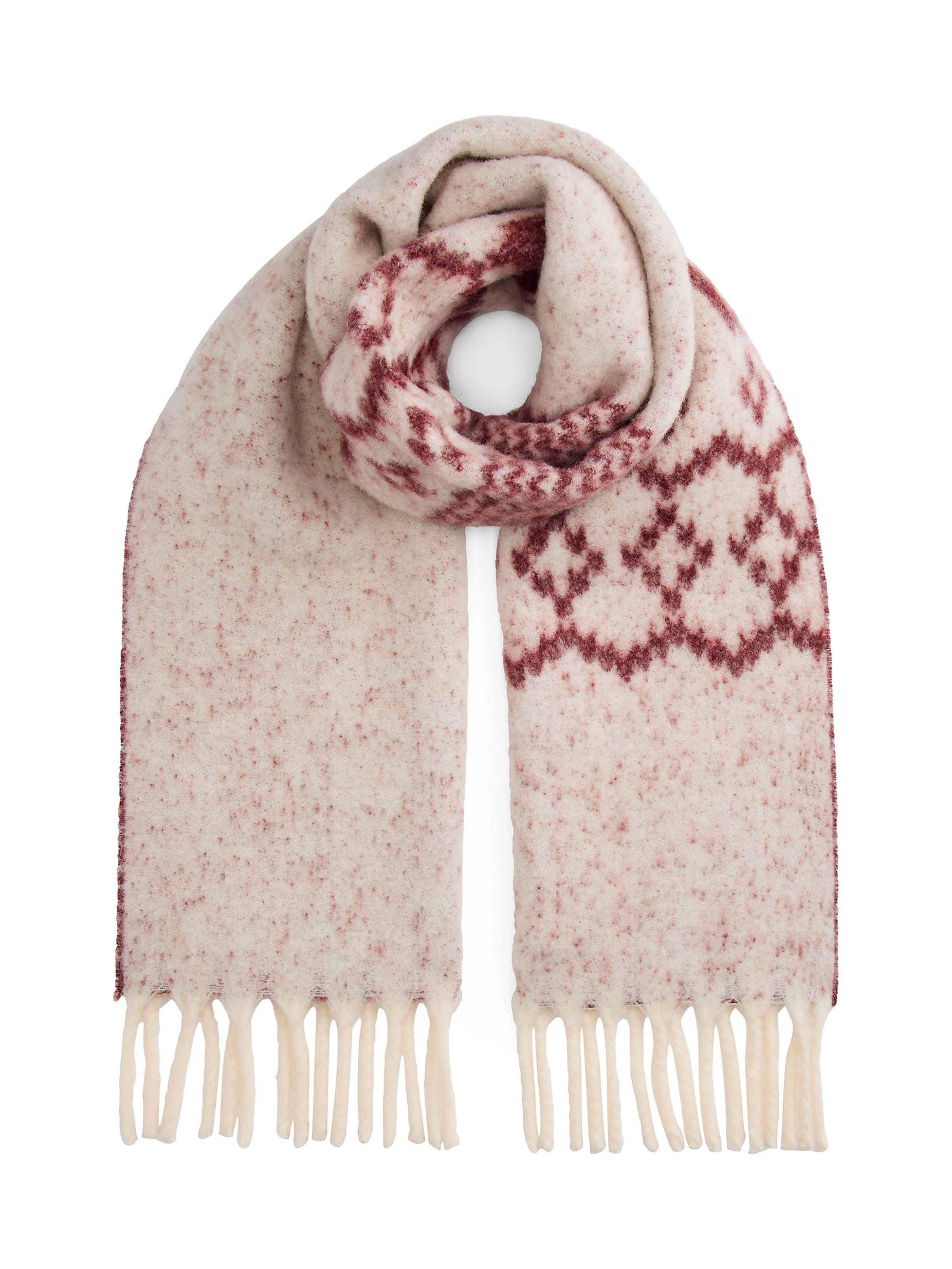 Écharpe TOMMY HILFIGER en beige : devant