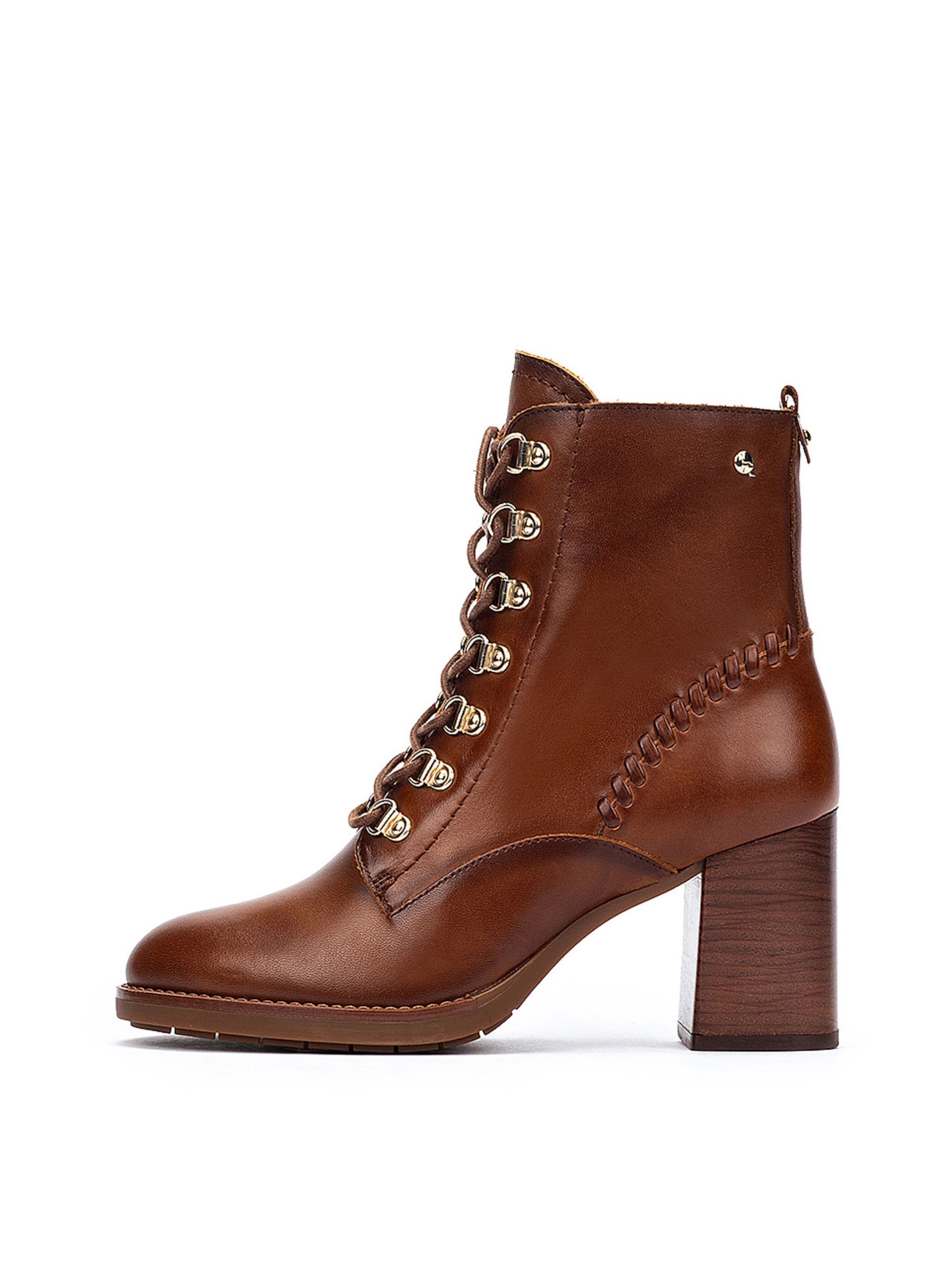 Ankle boots 'Palencia' di PIKOLINOS in marrone: frontale