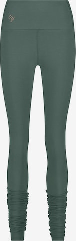Urban Goddess Yoga & Activewear Leggings 'Gaia Yoga & Pilates' in Grün: Vorderseite