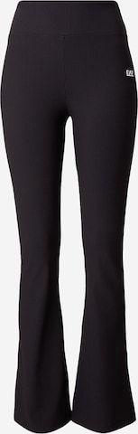 Leggings EA7 Emporio Armani en noir : devant