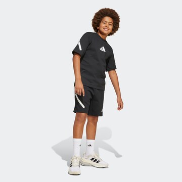 ADIDAS SPORTSWEAR Свободный крой Спортивные штаны 'ZNE' в Черный