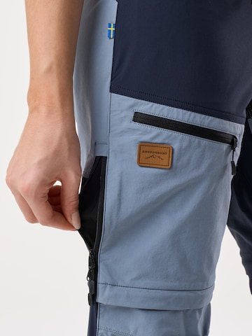 regular Pantaloni per outdoor 'Lofoten' di SWEDEMOUNT in blu
