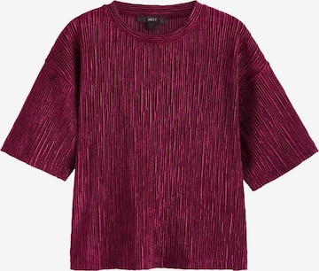 Next Paita värissä punainen: etupuoli