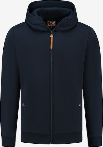 MGO Sweatjacke 'Landon' in Blau: predná strana