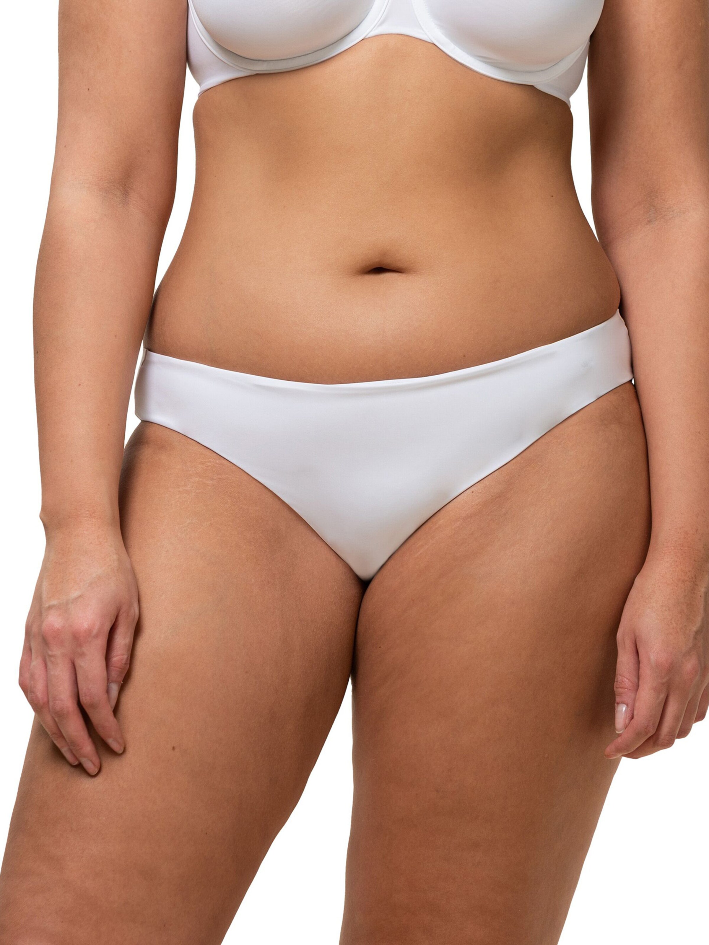 Slip ' Body Make-Up Essentials ' TRIUMPH en blanc : devant