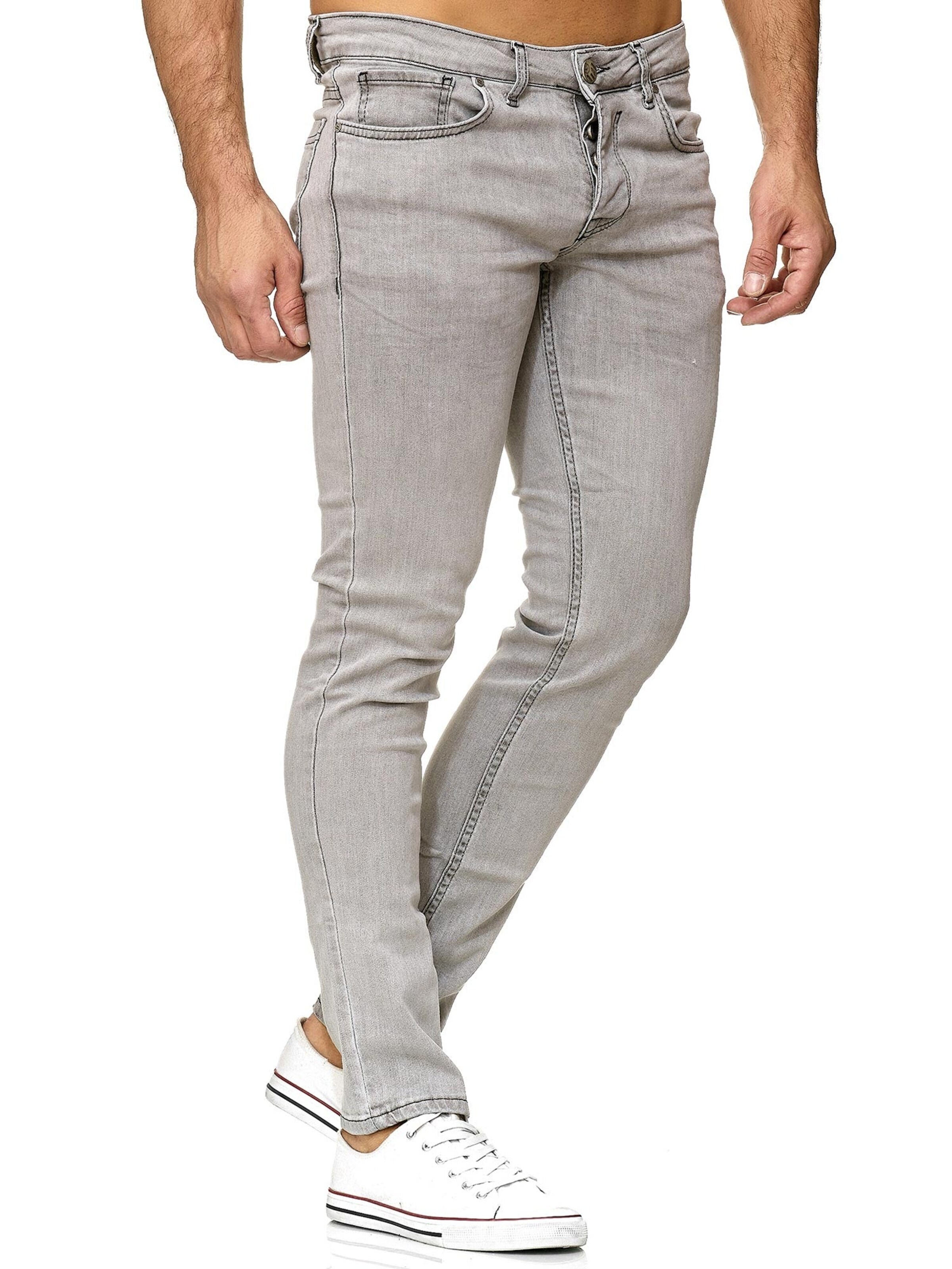 Tazzio Slimfit Jeans '16533' in Grijs