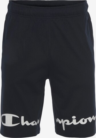Champion Authentic Athletic Apparel Sporthose in Blau: front
