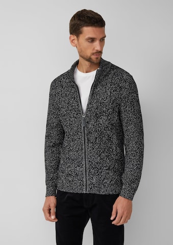 Vestes en maille s.Oliver en noir : devant