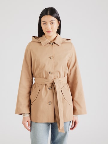 VERO MODA Between-Seasons Coat 'VMCHELSEA' in Brown: front