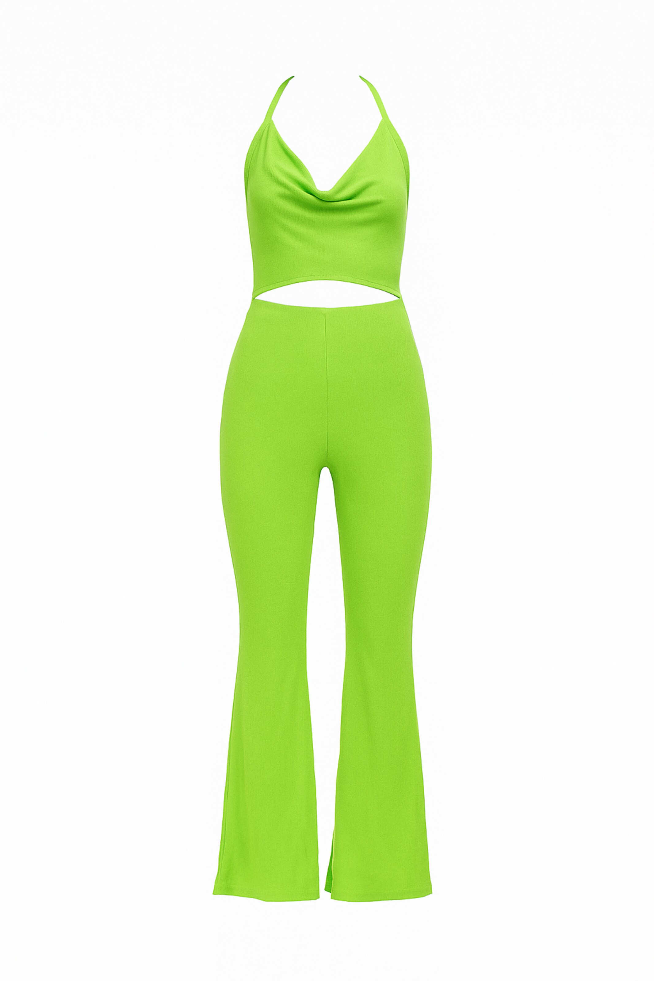 Alexa Dash Jumpsuit in Grün: Vorderseite