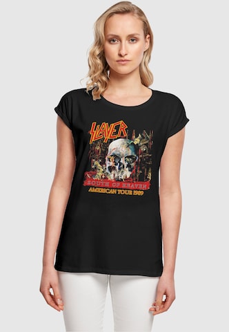 Merchcode T-Shirt 'Slayer - South of Heaven' in Schwarz: predná strana