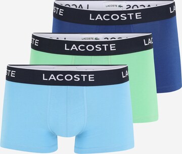 Boxers 'Casualnoirs' LACOSTE en bleu : devant