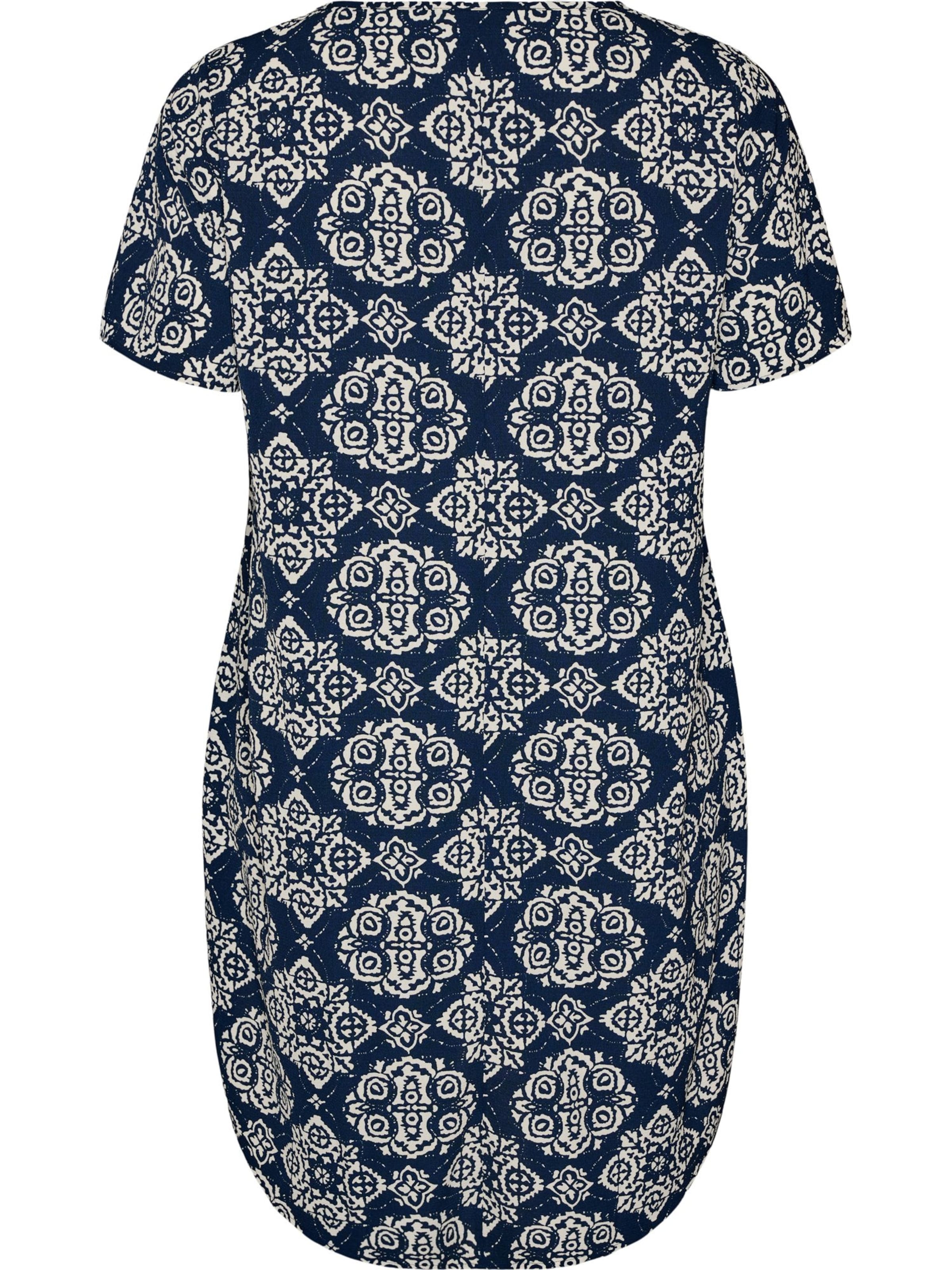 Robe 'Caanni' Zizzi en bleu