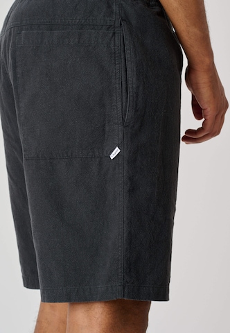 Cleptomanicx Regular Pants 'Steezy Linen' in Grey