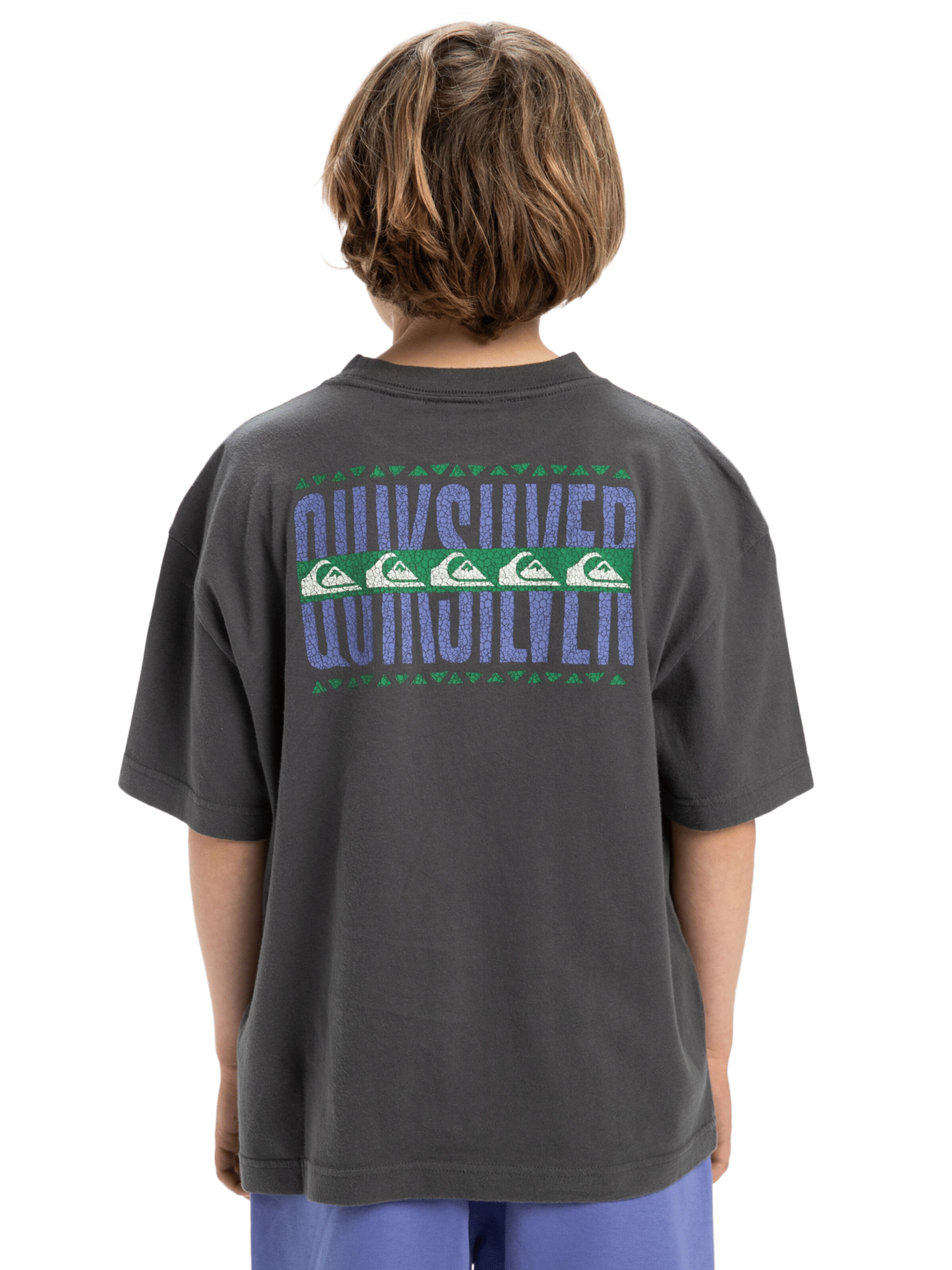 QUIKSILVER T-shirt 'World Force' in Grau