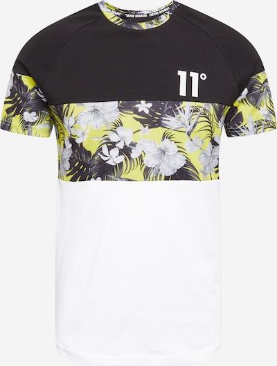 11 Degrees Shirt in Yellow / Black / White, Item view