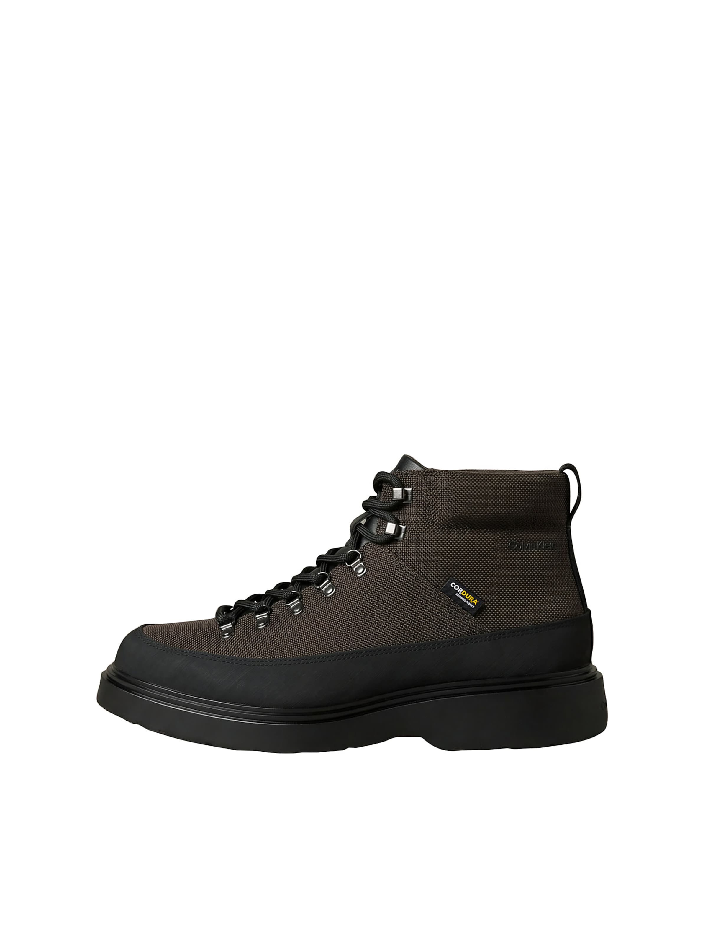 Calvin Klein Schnürboots in Braun: Vorderseite