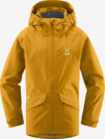 Haglöfs Outdoor jacket 'Mila' in Yellow: front