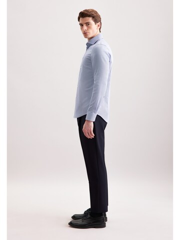 SEIDENSTICKER Slim fit Zakelijk overhemd in Blauw