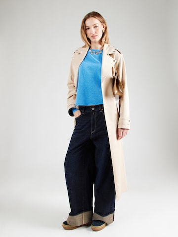 AMERICAN VINTAGE Shirts 'SONOMA' i blå