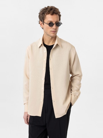 Coupe regular Chemise 'Liam' Antioch en beige