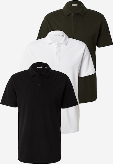 Only & Sons Koszulka 'ONSGORDON' w kolorze ciemnozielony / czarny / białym, Podgląd produktu