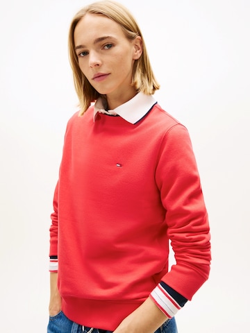 Tommy Jeans Mikina - Červená: predná strana
