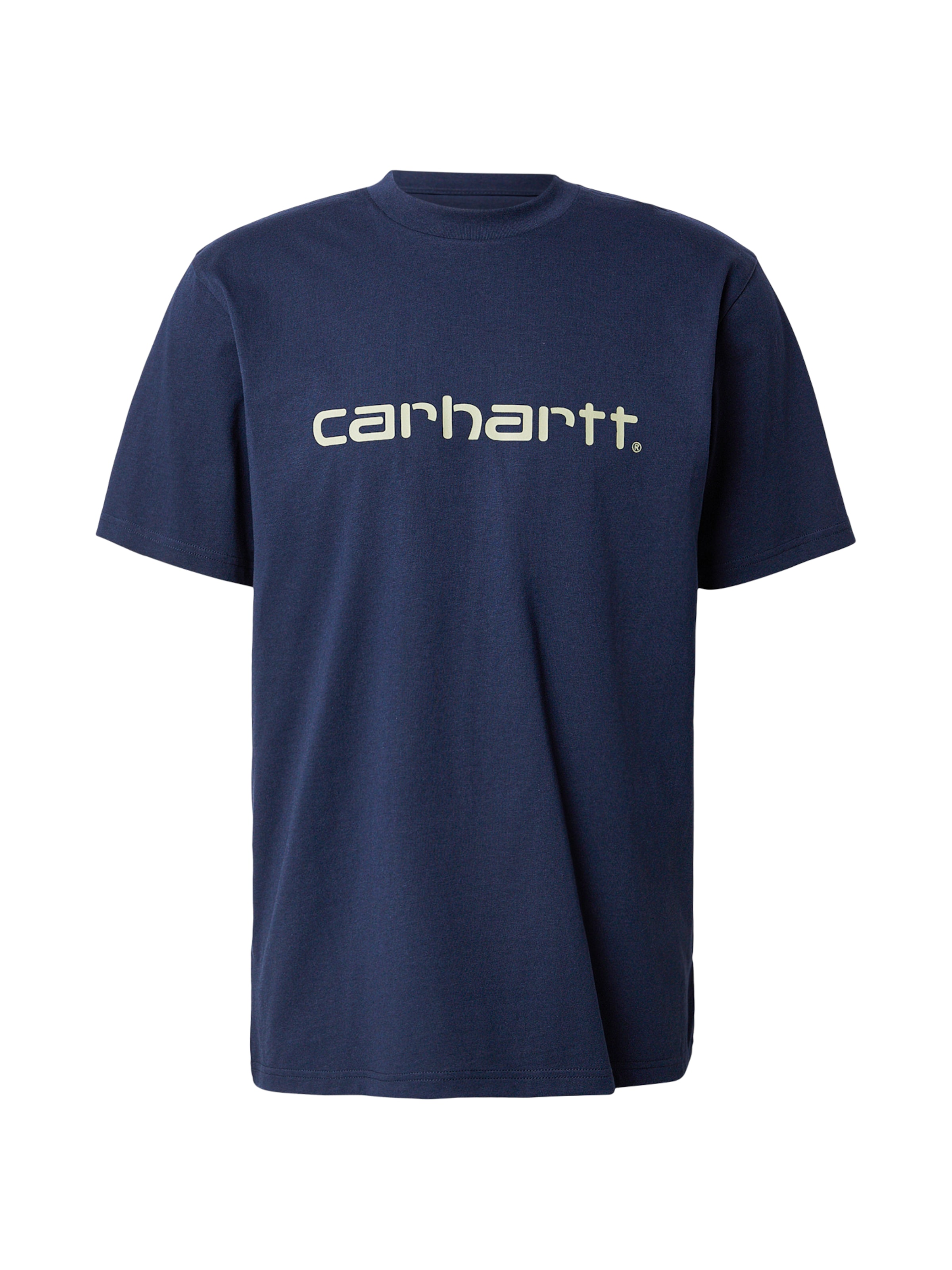 T-Shirt 'Script' Carhartt WIP en bleu : devant