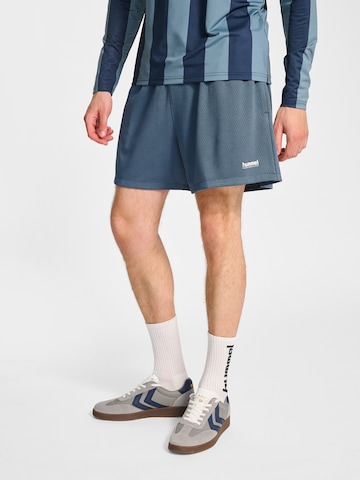 Hummel regular Sportsbukser i blå: forside
