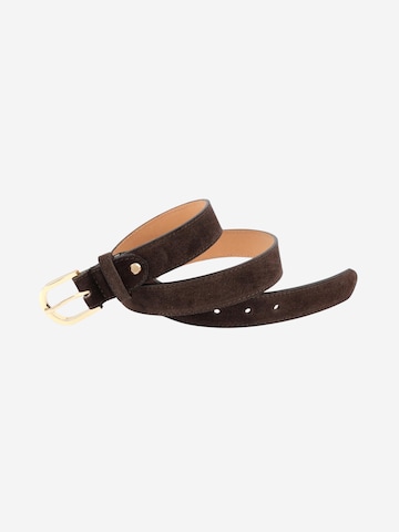 Brise Belt 'Suede' in Brown: front