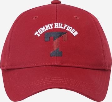 TOMMY HILFIGER Hat in Red: front