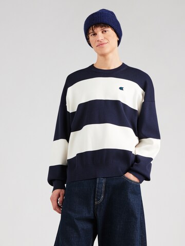 Calvin Klein Jeans Svetr – modrá: přední strana