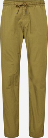 TOM TAILOR Trousers in Green: front