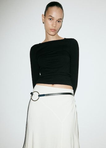 Pullover 'RIRA' di MANGO in nero: frontale
