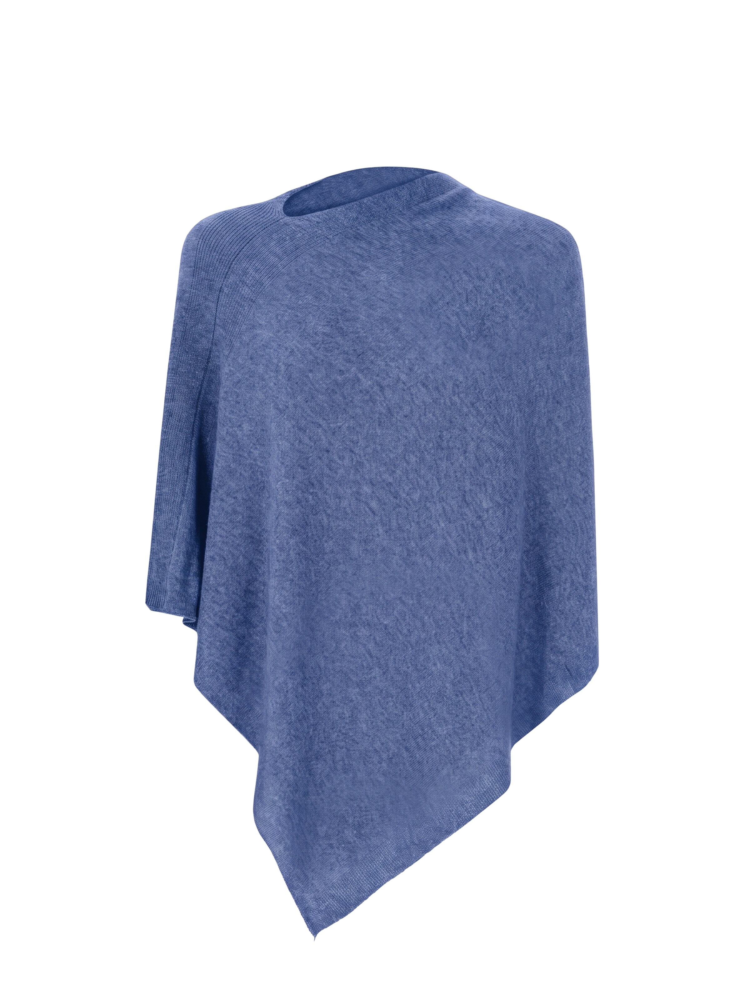 Mantellina di Distretto12 in blu: frontale