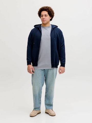 Jack & Jones Plus Shirt in Blauw