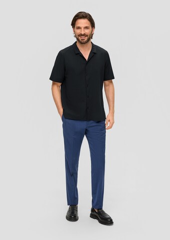 s.Oliver BLACK LABEL Regular fit Button Up Shirt in Black