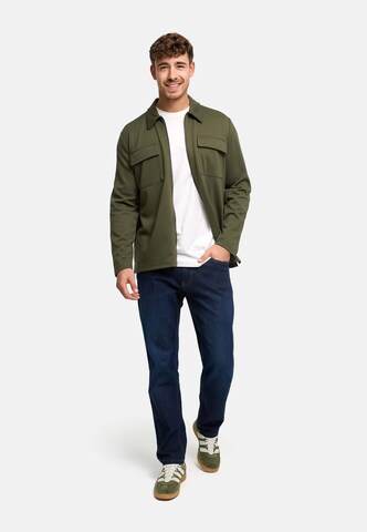 Coupe regular Chemise business 'Nezzo' INDICODE JEANS en vert