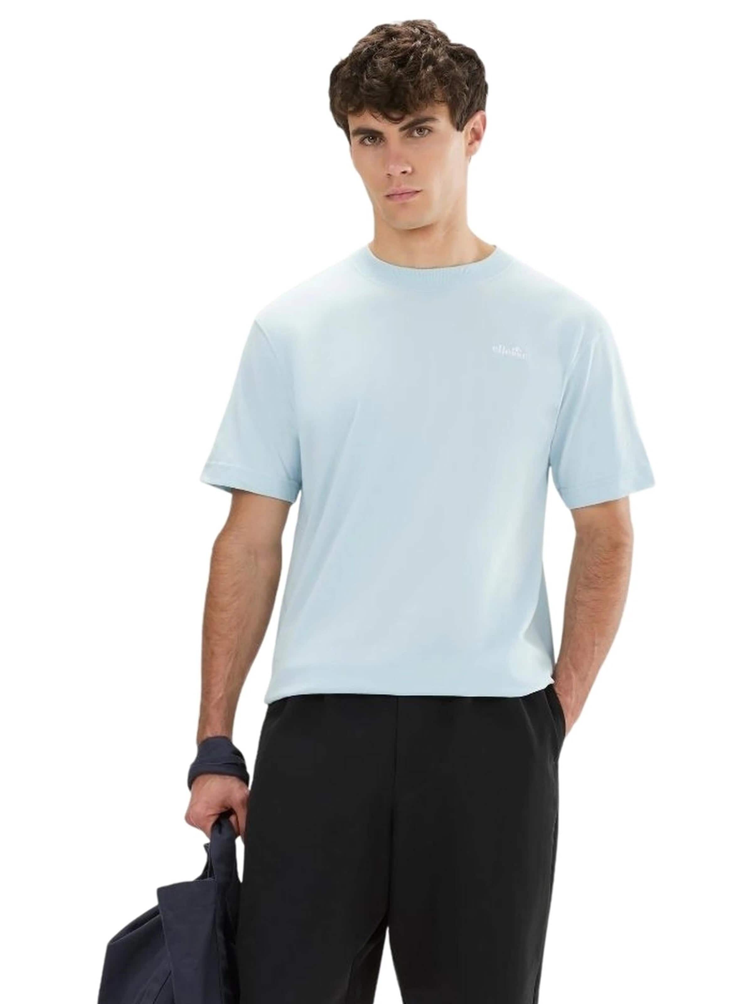 ELLESSE - Camisa 'Camiseta ellesse celeste acciano tee' em azul: frente