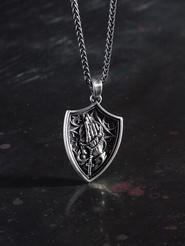 Pendentif 'PRAYING HANDS' REYTEL en argent