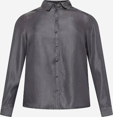 ONLY Carmakoma Blouse 'CANTO' in Grey: front