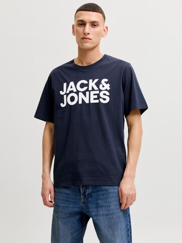 JACK & JONES - Camiseta 'Corp' en azul: frente
